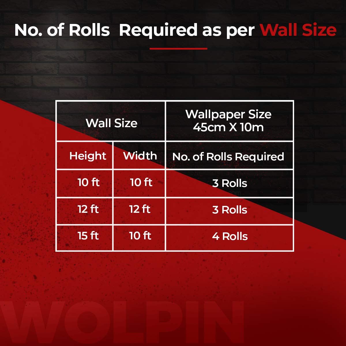 wolpin Wall Stickers Wallpaper for Living Room 3D Circles & Trees (45 cm x 10 m) Self Adhesive DIY Home Interior Decor, Blue